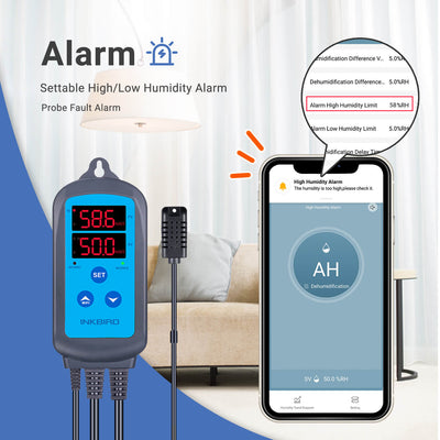 Digital Humidity Controller IHC - 200 - WIFI - INKBIRD