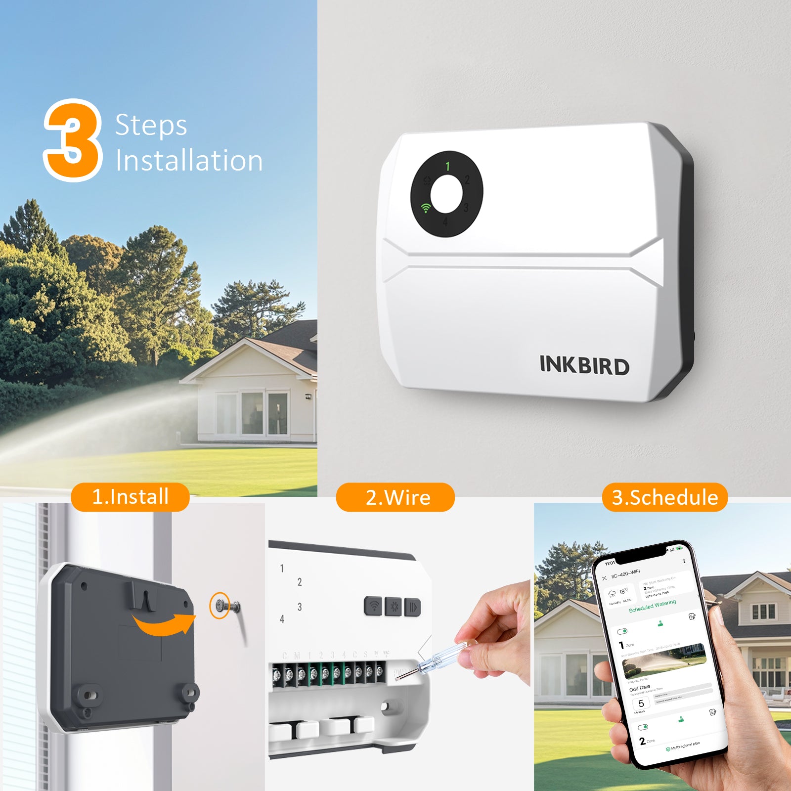 IIC-400-WIFI Installation Steps