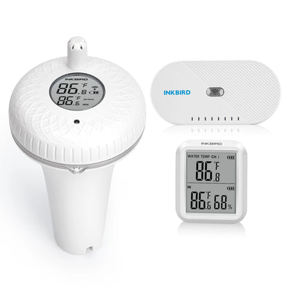 INKBIRD Wireless Pool Thermometer Set IBS-P01R with WiFi Gateway IBS-M1