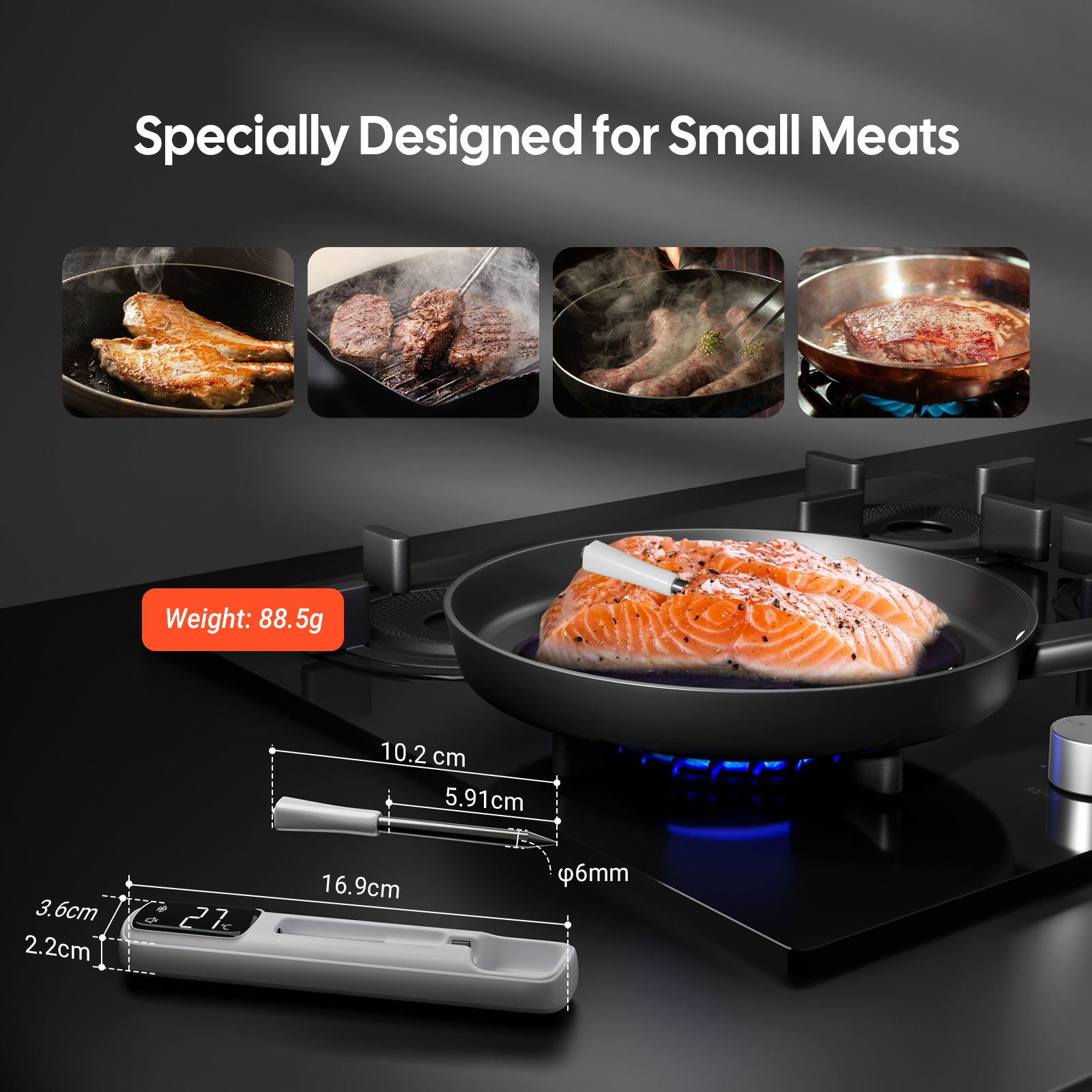 INT-11I-B Mini Meat Probe for Small Meats