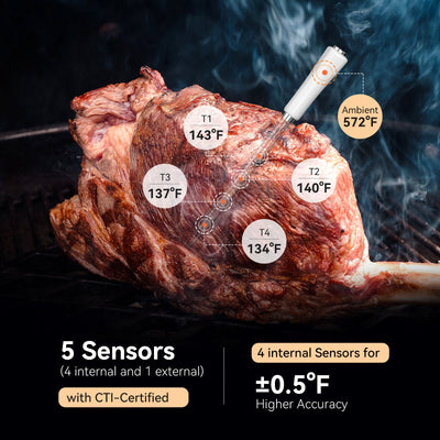 INT-11S-B Five High-Precision Temp Sensors