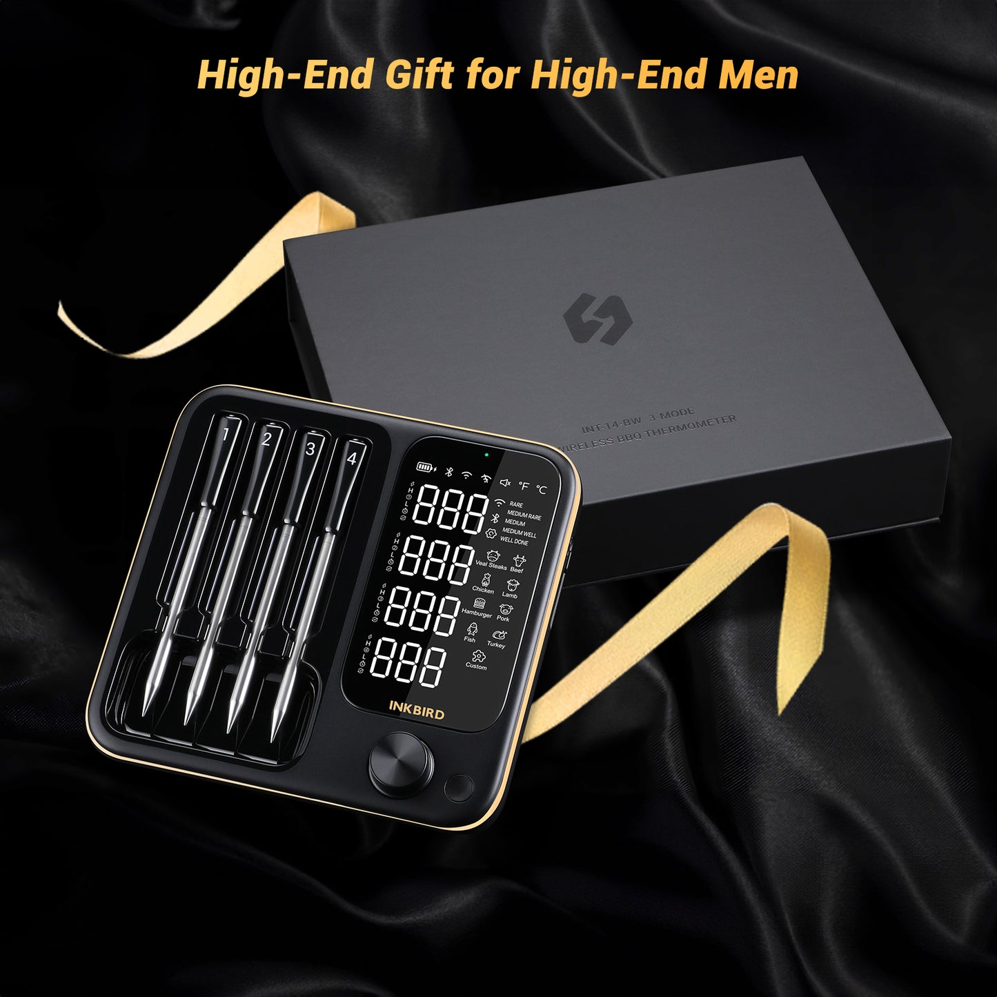 INT-14-BW Wireless Thermometer as High-End Gift