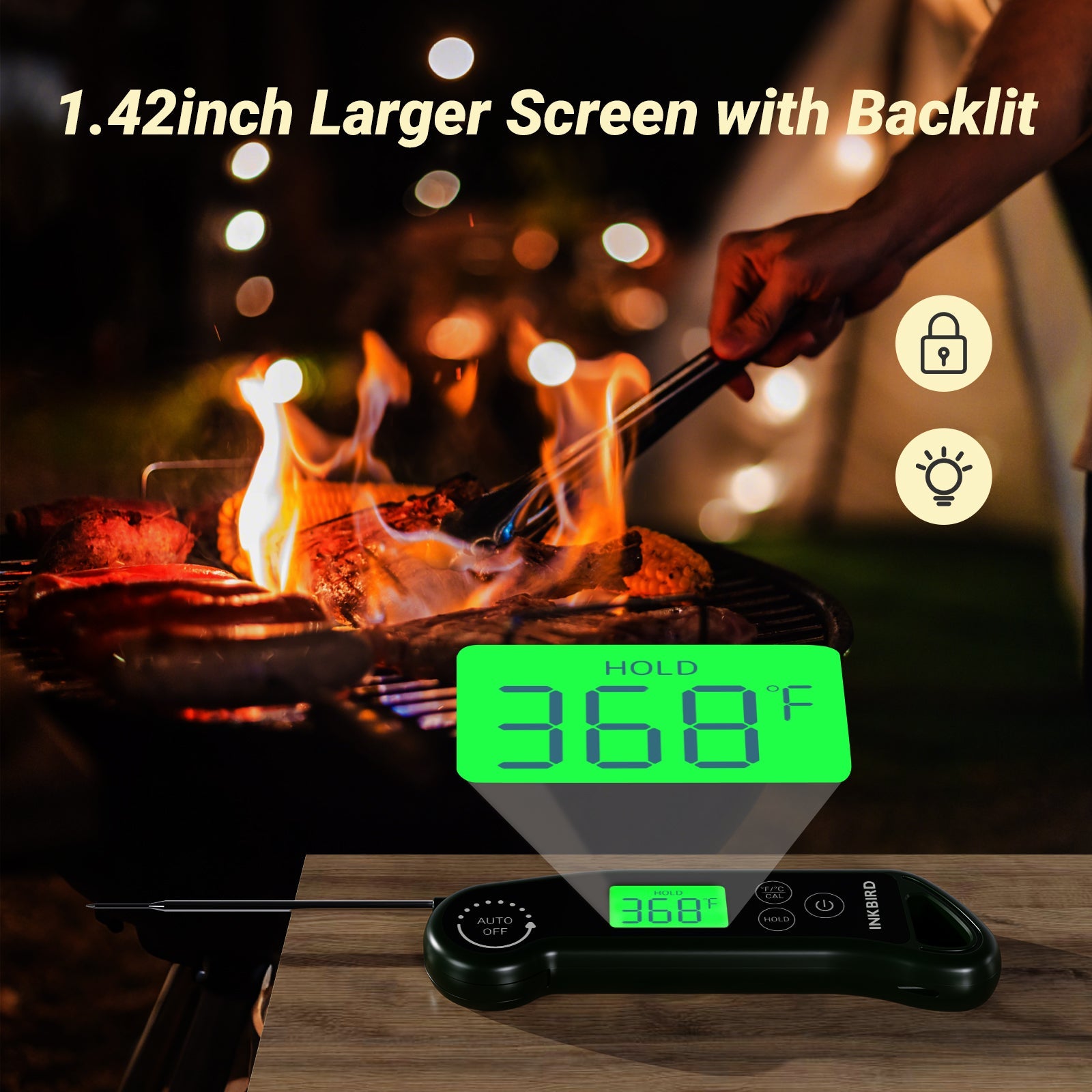 Large Screen with Backlit