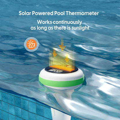 Solar-Powered Pool Thermometer IBS-P03R