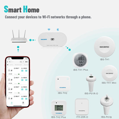 Wi - Fi Gateway IBS - M1 - INKBIRD