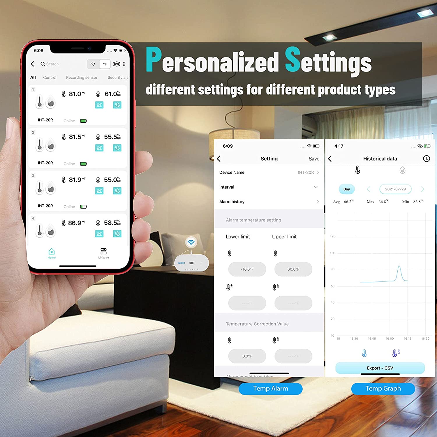 Wi - Fi Gateway IBS - M1 - INKBIRD