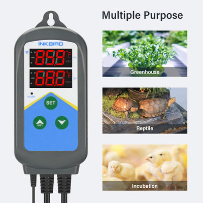 Wi - Fi Temperature Controller ITC - 306T - WIFI - INKBIRD