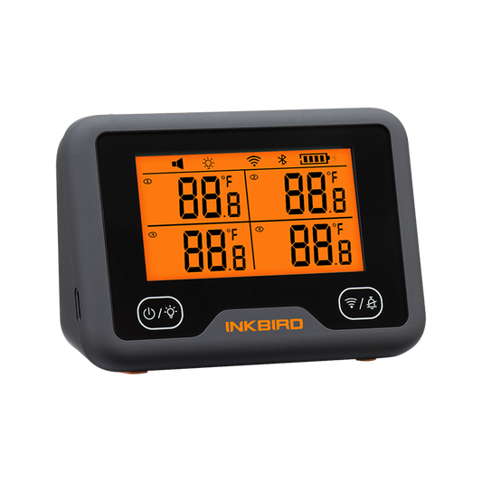 Wi-Fi&Bluetooth Grill Thermometer IBBQ-4BW