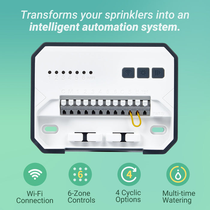 Smart Sprinkler Controller IIC-600-WIFI
