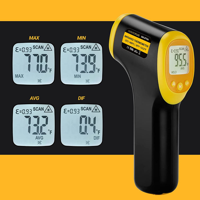 Digital Temperature Gun Infrared Thermometer INK-IFT01