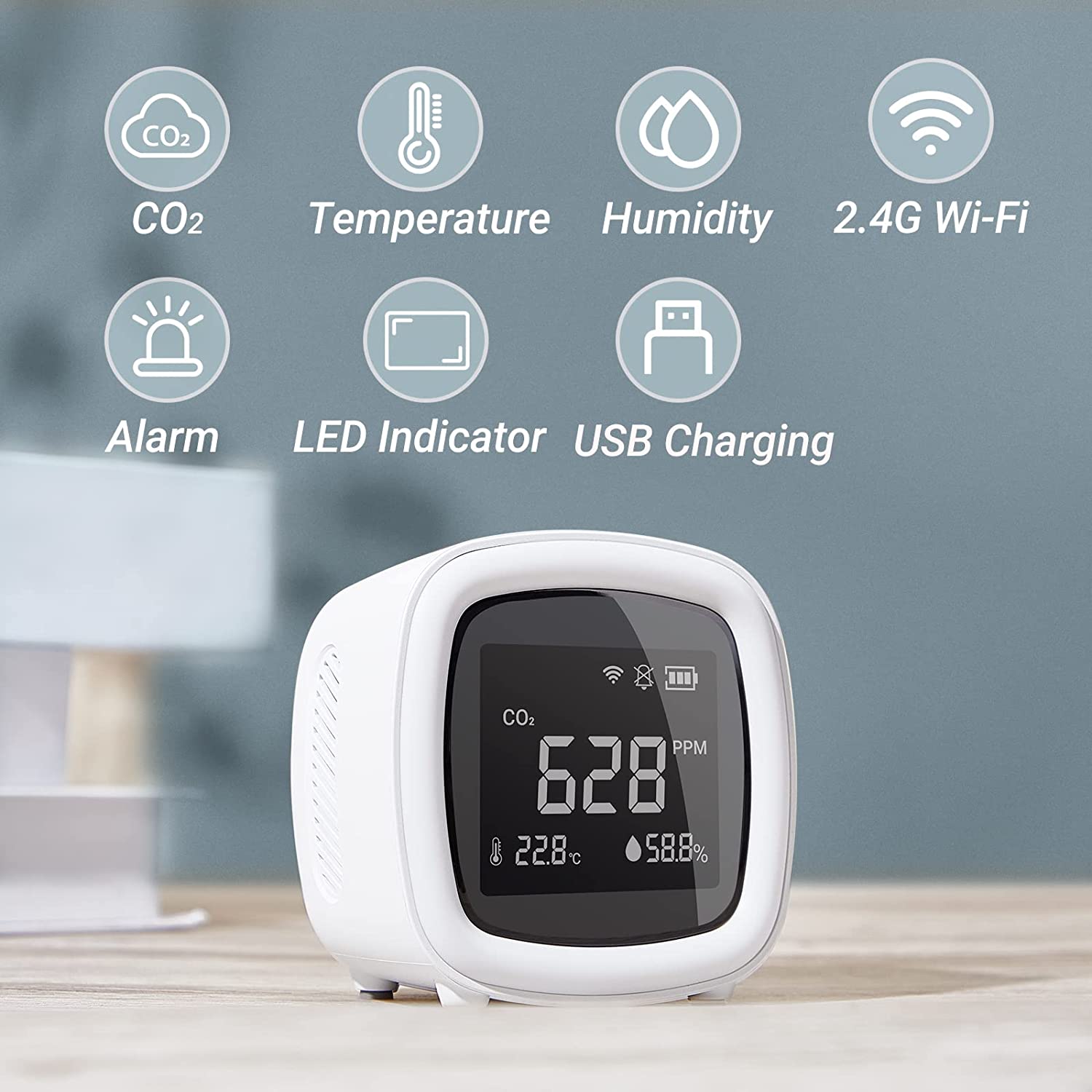 IAQM-068w 3-In-1 Detector