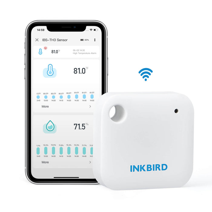 INKBIRD Thermometer Hygrometer IBS-TH3 WIFI