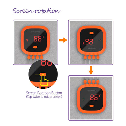 Waterproof Grill Thermometer IBT-4XC