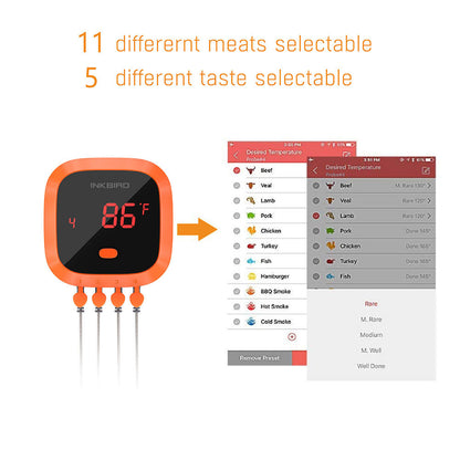 Waterproof Grill Thermometer IBT-4XC