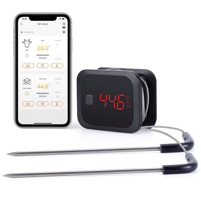INKBIRD Bluetooth Instant Read Meat Thermometer with Two External Probes —  INKBIRD EU