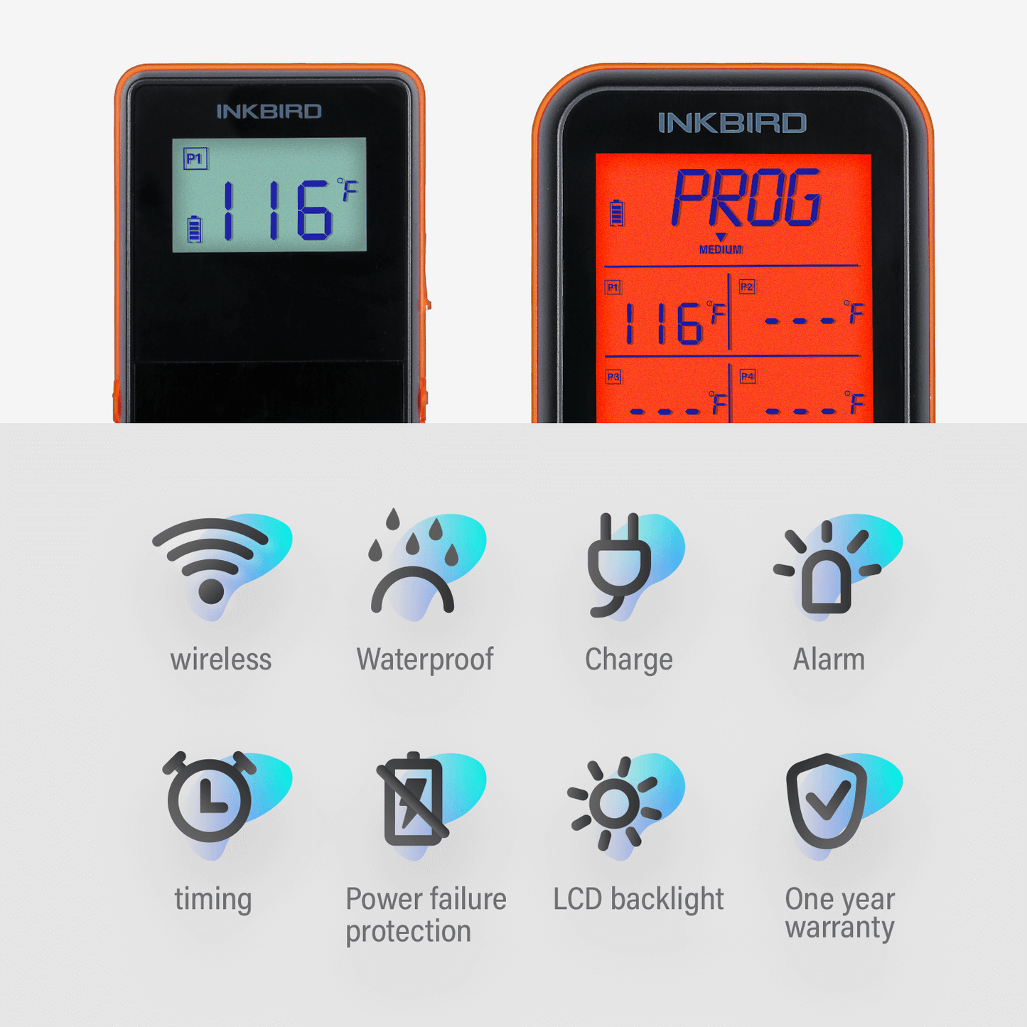 Remote Wireless Thermometer IRF-4S