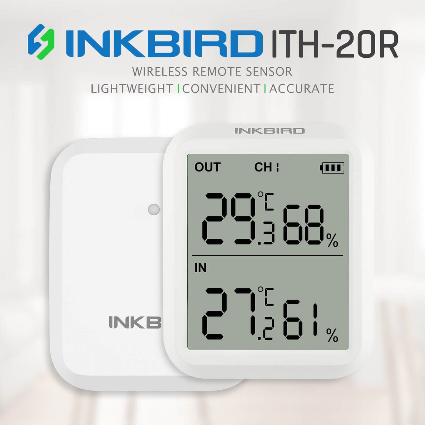 Digital Hygrometer ITH-20R