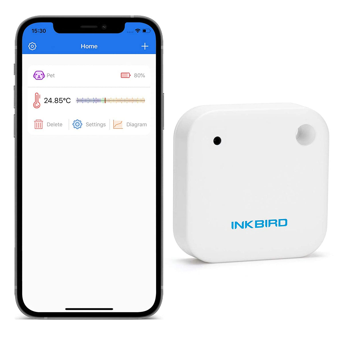 Inkbird IBS-TH2 Smart Sensor Data Logger with Magnet Alert — INKBIRD EU