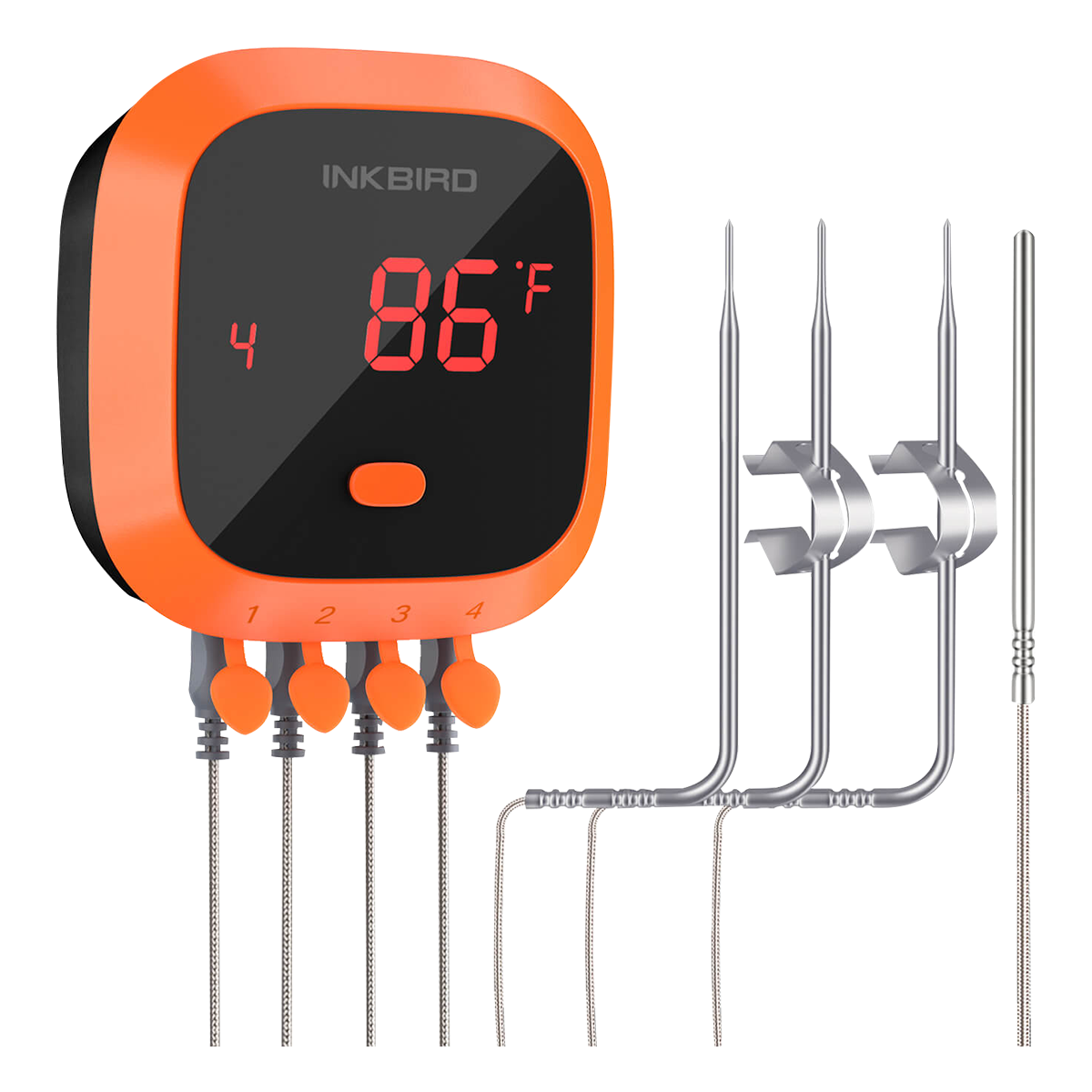 Wireless Grill Thermometer IBT-4XS and Instant BBQ Thermometer IHT-1P