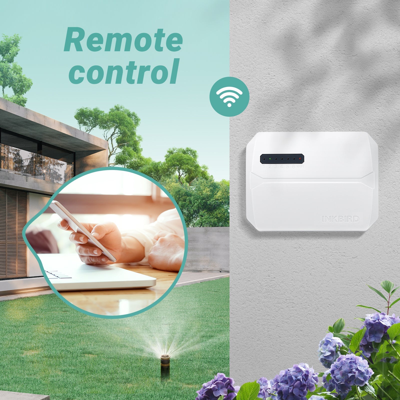 IIC-600-WIFI Sprinkler Controller Remote Control Feature
